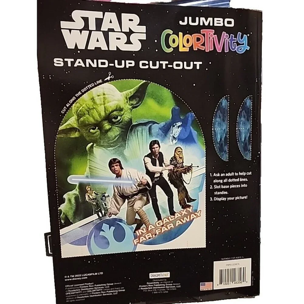 Star Wars IN A GALAXY FAR,FAR AWAY Coloring Book Activity Book 190 Pages